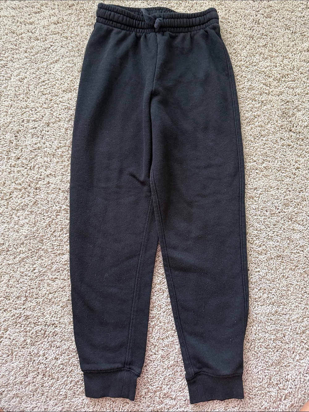 Jumping Beans boys Soft Fleece Black Joggers size 8